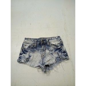 WallFlower Womens Jean Short Low Rise Stretch Size 0